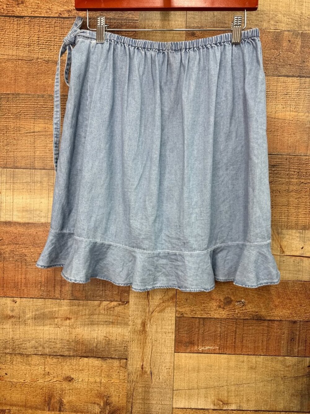 J.Crew Wrap Skirt With Ruffle Hem Size S - Picture 4 of 6